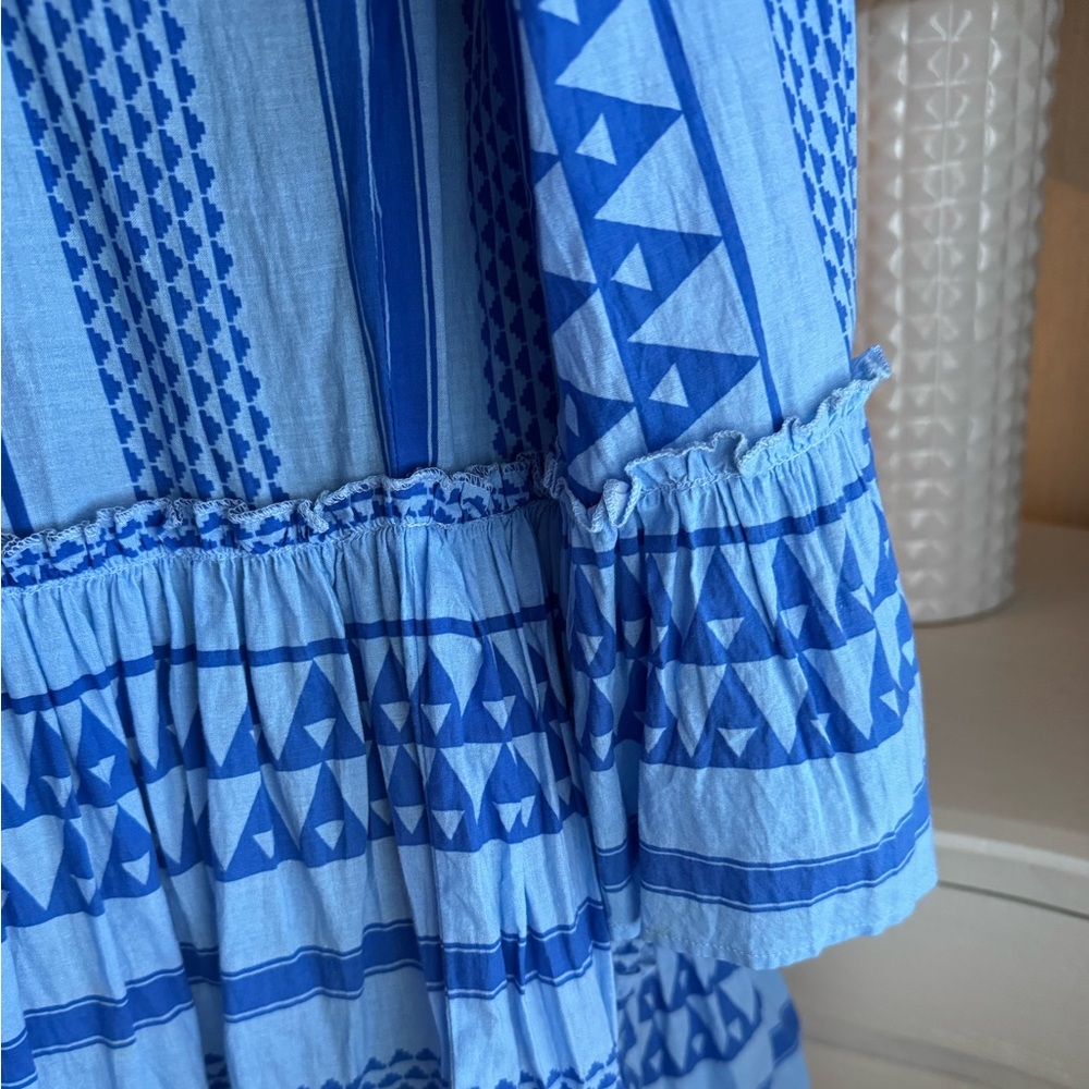 BINDU, Cotton Print Dress, Sz. - Picture 5 of 8